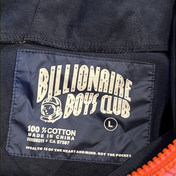 ⭐️ New Billionaire Boys Club The Reflect Jacket in Navy Blazer Large - Picture 5 of 8